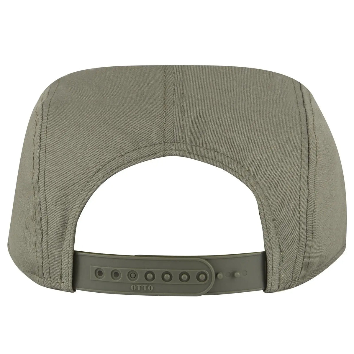 Otto 151-1330 5 Panel Camper Cap - Ol. Green - 7 3/8’’ - 5/8’’