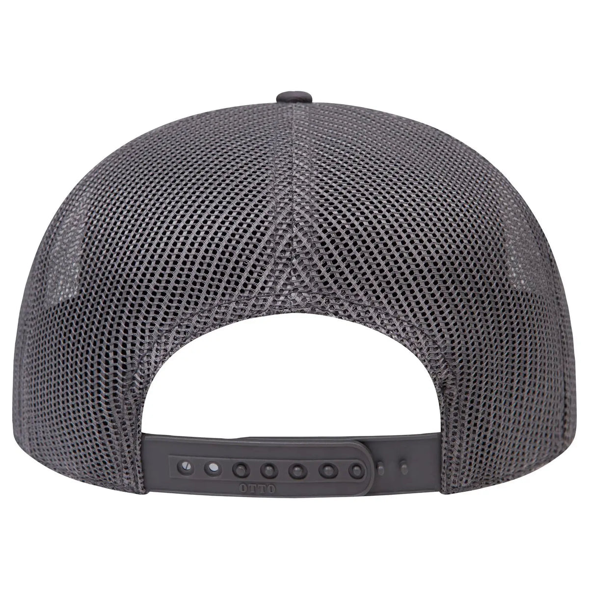 Otto 154-1174 ?Otto Snap’ 5 Panel Pro Style Mesh Back Trucker Snapback Cap - Char. Gray/cork/char. Gray - 7 3/8’’ - 5/8’’