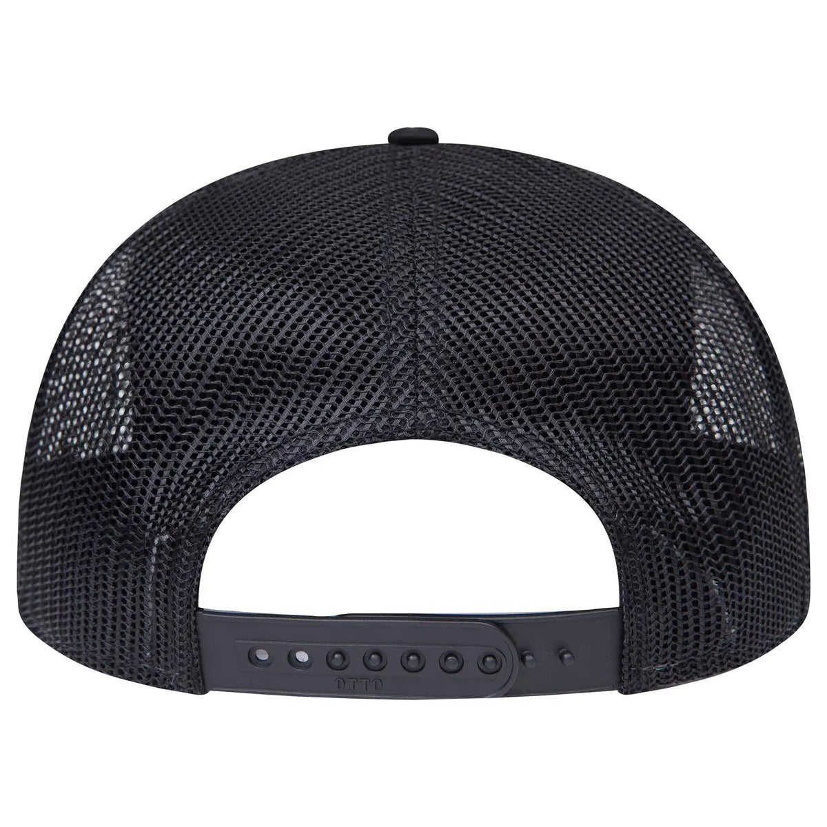 Otto 154-1174 ?Otto Snap’ 5 Panel Pro Style Mesh Back Trucker Snapback Cap - Blk/cork/blk - 7 3/8’’ - 5/8’’