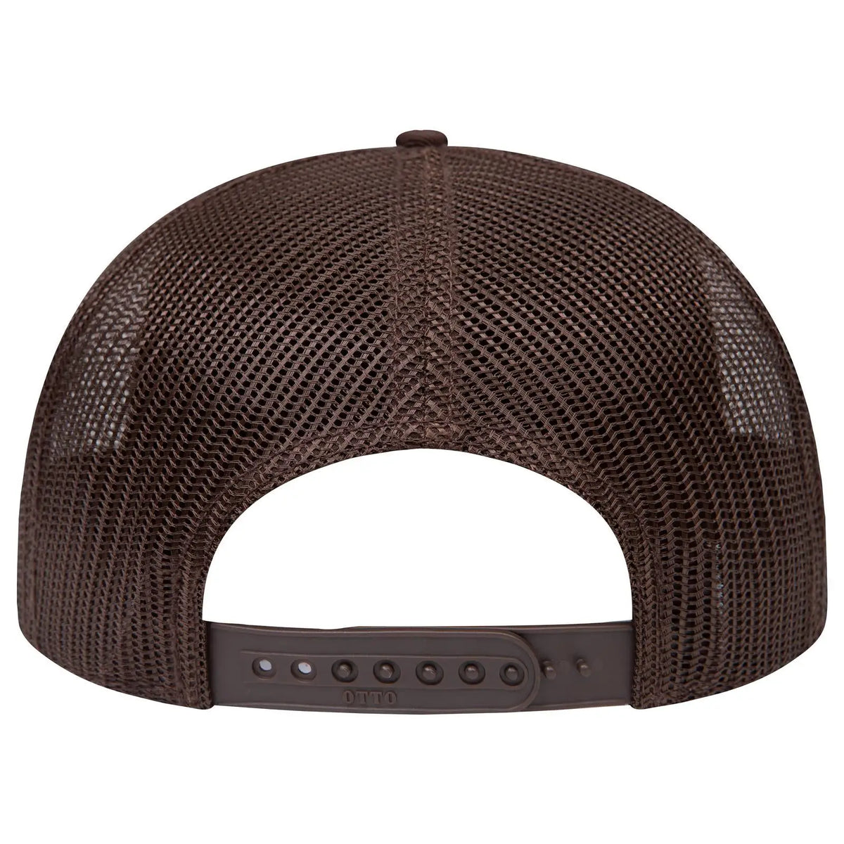 Otto 154-1174 ?Otto Snap’ 5 Panel Pro Style Mesh Back Trucker Snapback Cap - D.brn/cork/d.brn - 7 3/8’’ - 5/8’’