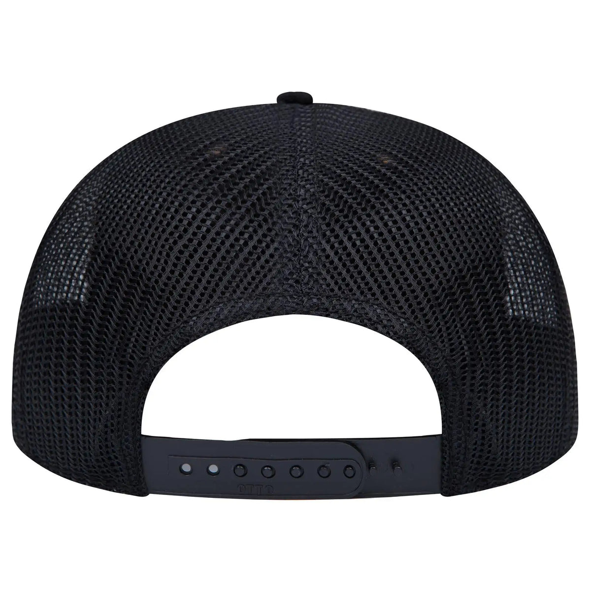 Otto 154-1174 ?Otto Snap’ 5 Panel Pro Style Mesh Back Trucker Snapback Cap - Blk/cork/blk - 7 3/8’’ - 5/8’’