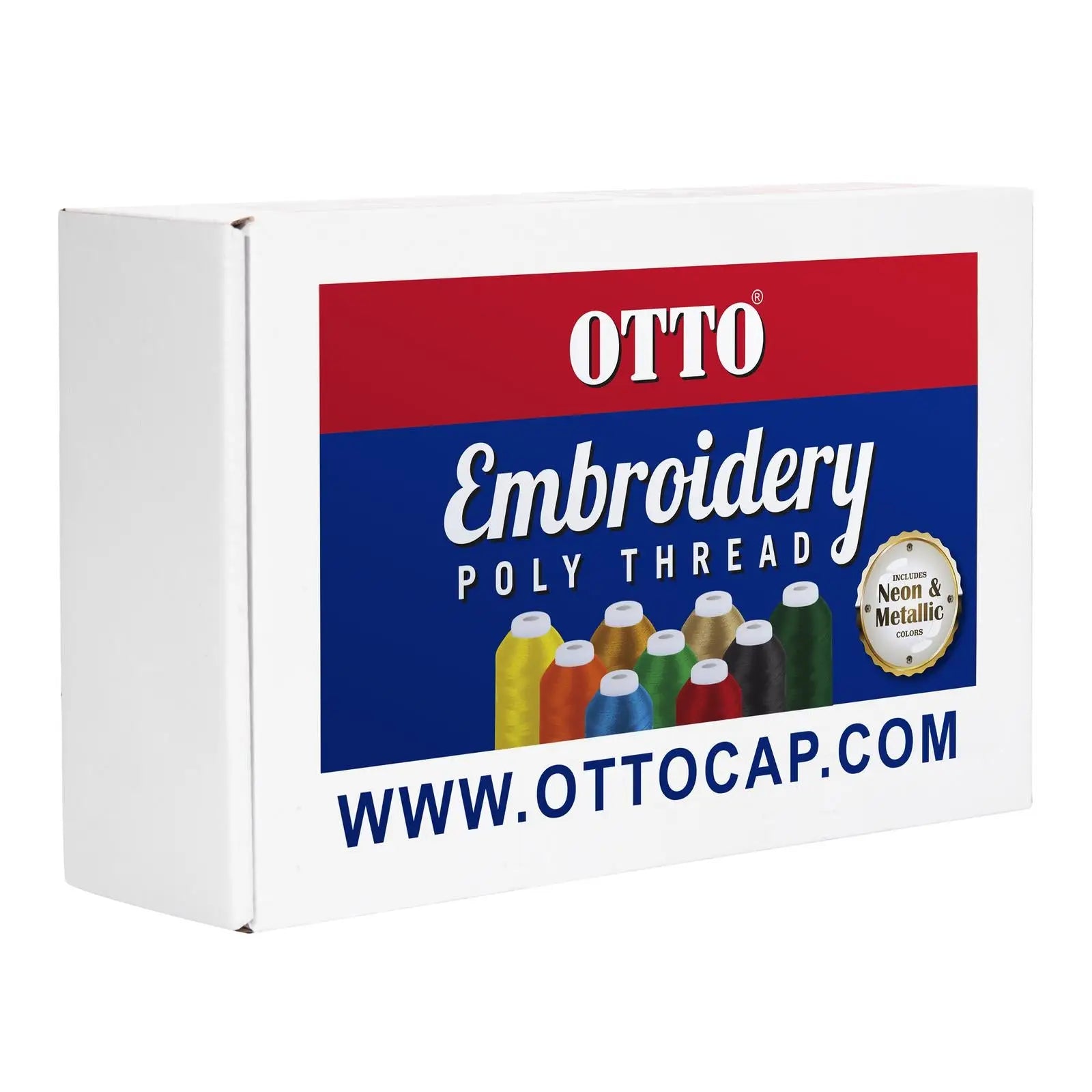 Otto 157-111 Embroidery Thread Kit - K1 - 7 3/8’’ - 5/8’’