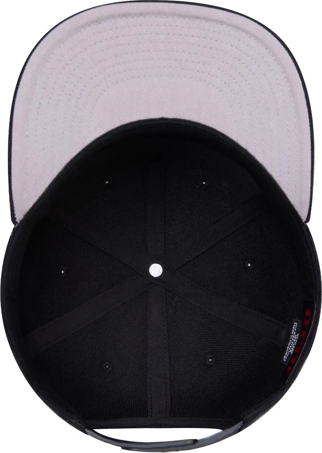 Otto 158-1176 ?Otto Snap’ 5 Panel Pro Style Snapback Cap - Black - 6 1/2’’ - 7 5/8’’