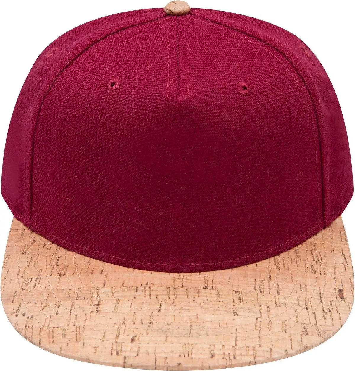 Otto 158-1176 ?Otto Snap’ 5 Panel Pro Style Snapback Cap - Cork/bg Mrn - 6 1/2’’ - 7 5/8’’