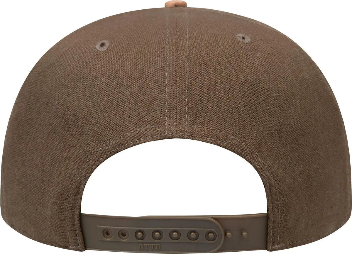 Otto 158-1176 ?Otto Snap’ 5 Panel Pro Style Snapback Cap - Cork/ml Grn - 6 1/2’’ - 7 5/8’’