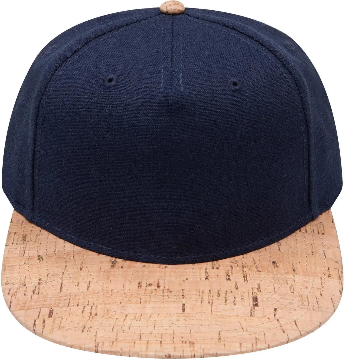 Otto 158-1176 ?Otto Snap’ 5 Panel Pro Style Snapback Cap - Cork/nvy - 6 1/2’’ - 7 5/8’’