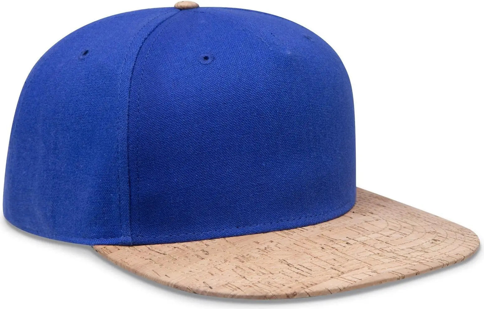 Otto 158-1176 ?Otto Snap’ 5 Panel Pro Style Snapback Cap - Cork/ryl - 6 1/2’’ - 7 5/8’’