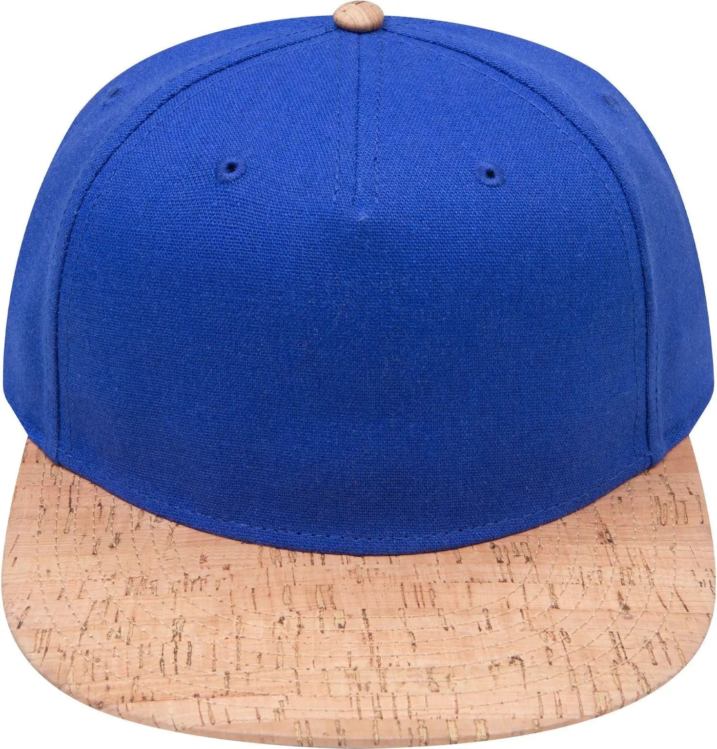 Otto 158-1176 ?Otto Snap’ 5 Panel Pro Style Snapback Cap - Cork/ryl - 6 1/2’’ - 7 5/8’’