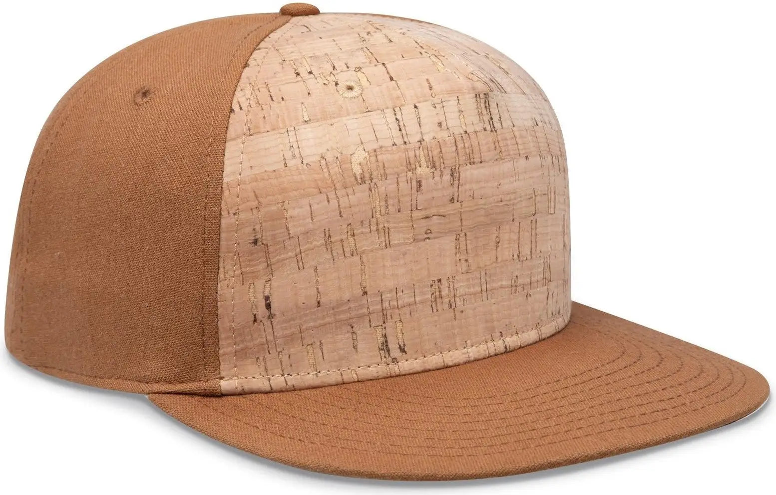 Otto 158-1176 ?Otto Snap’ 5 Panel Pro Style Snapback Cap - Cy Brn/crk/cy Brn - 6 1/2’’ - 7 5/8’’