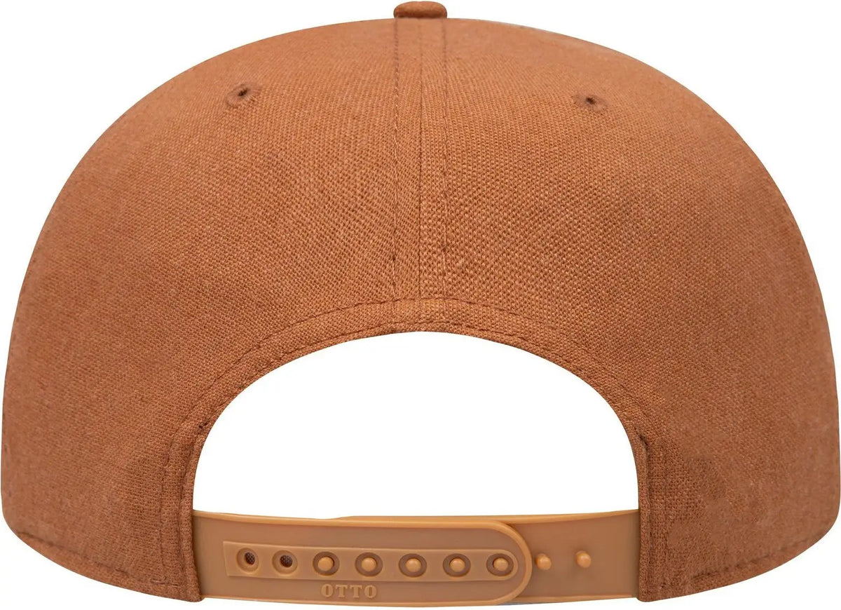 Otto 158-1176 ?Otto Snap’ 5 Panel Pro Style Snapback Cap - Cy Brn/crk/cy Brn - 6 1/2’’ - 7 5/8’’
