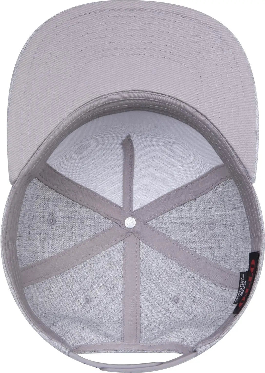 Otto 158-1176 ?Otto Snap’ 5 Panel Pro Style Snapback Cap - Heath. Gray - 6 1/2’’ - 7 5/8’’