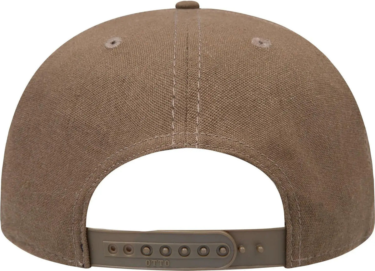 Otto 158-1176 ?Otto Snap’ 5 Panel Pro Style Snapback Cap - Ml Grn/crk/ml Grn - 6 1/2’’ - 7 5/8’’