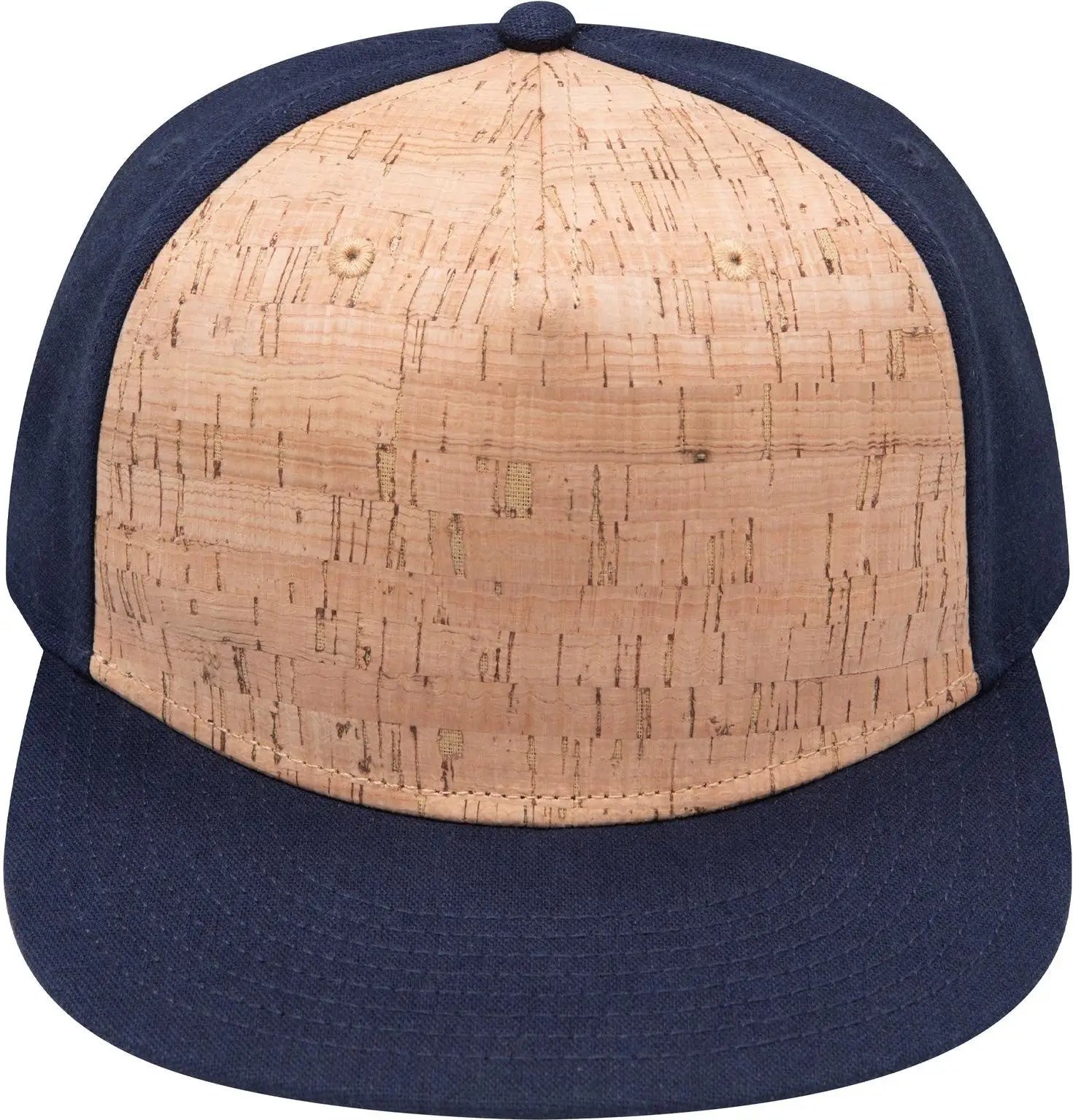 Otto 158-1176 ?Otto Snap’ 5 Panel Pro Style Snapback Cap - Nvy/cork/nvy - 6 1/2’’ - 7 5/8’’