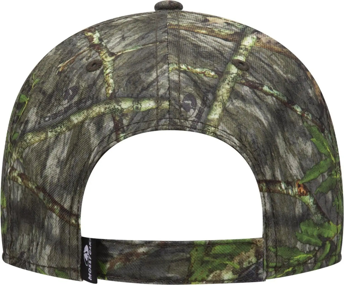 Otto 171-1295 Mossy Oak Camouflage 6 Panel Low Profile Baseball Cap - Obsession - 1/2’’ - 7 5/8’’
