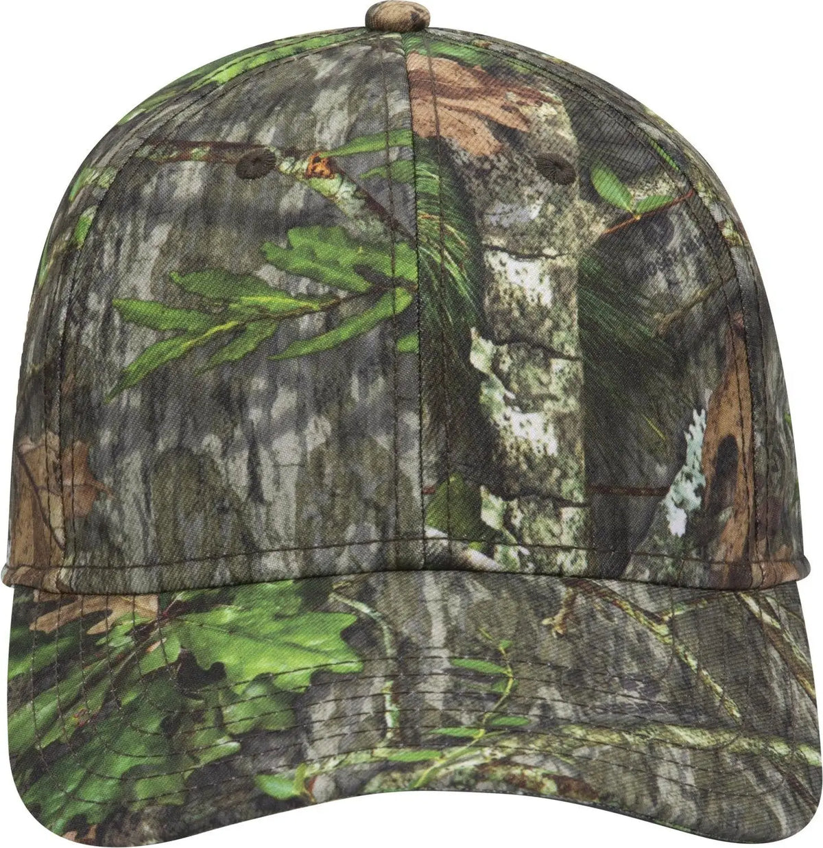 Otto 171-1295 Mossy Oak Camouflage 6 Panel Low Profile Baseball Cap - Obsession - 1/2’’ - 7 5/8’’