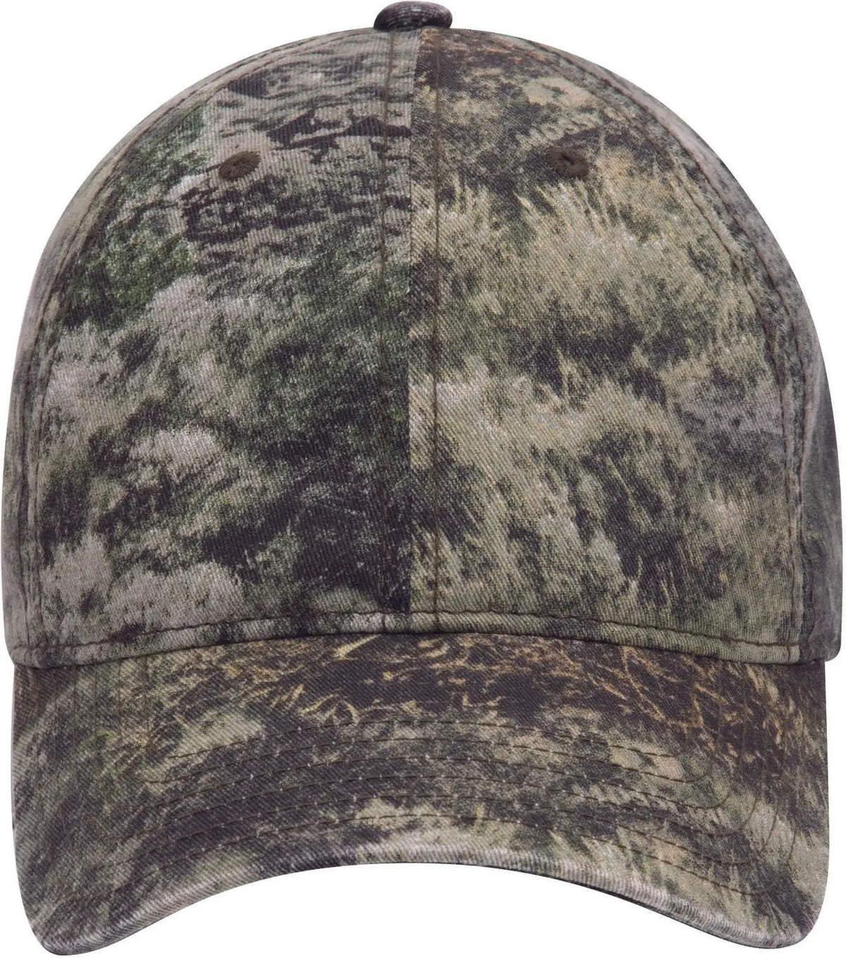 Otto 171-1296 Mossy Oak Camouflage 6 Panel Low Profile Dad Cap - Mountain Country Range - 1/2’’ - 7 5/8’’