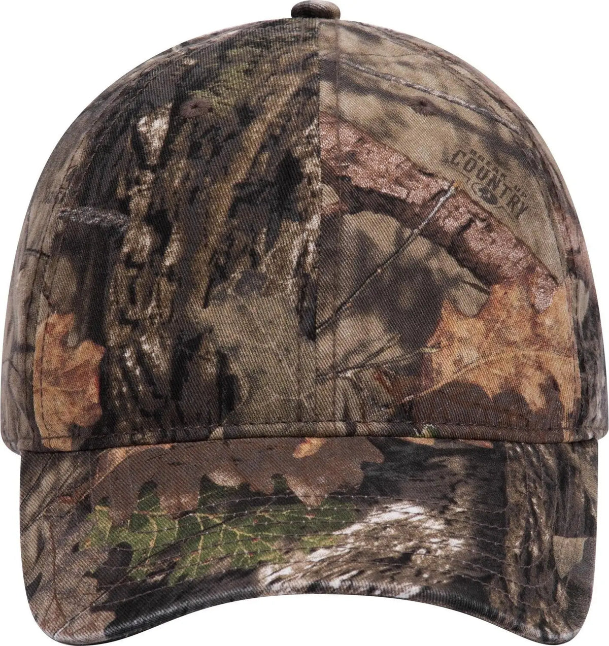 Otto 171-1296 Mossy Oak Camouflage 6 Panel Low Profile Dad Cap - Break Up Country - 1/2’’ - 7 5/8’’