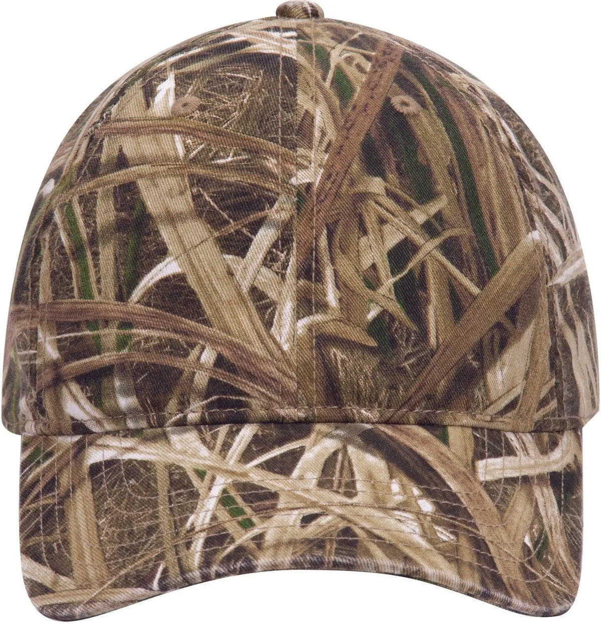 Otto 171-1296 Mossy Oak Camouflage 6 Panel Low Profile Dad Cap - Shadow Grass Blades - 1/2’’ - 7 5/8’’