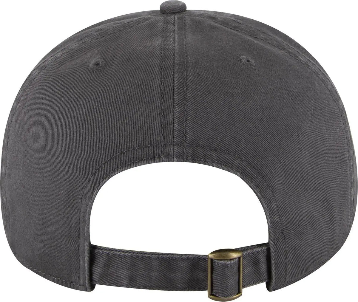 Otto 176-1315 5 Panel Low Profile Dad Cap - Char. Gray - 6 1/2’’ - 7 5/8’’