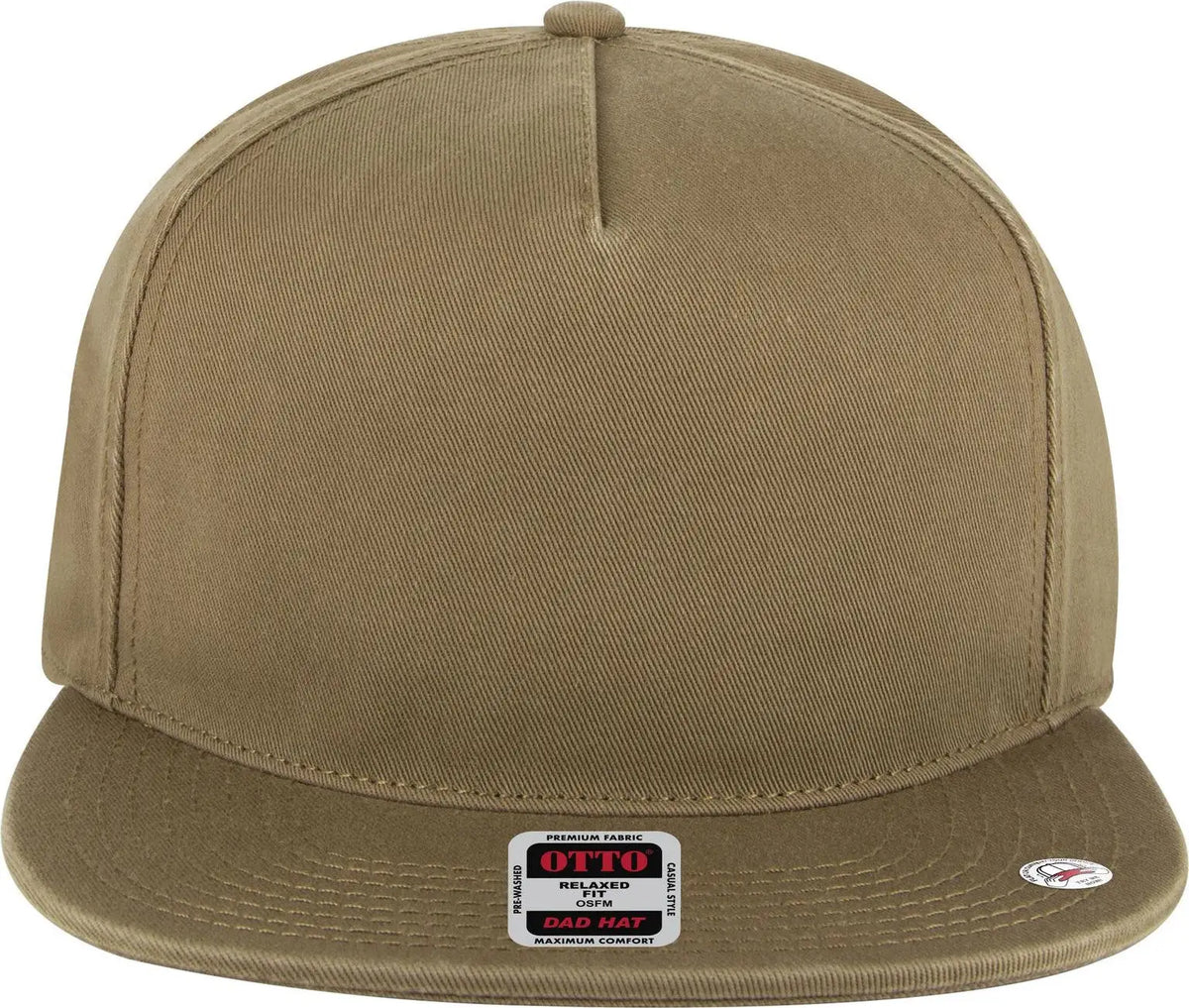 Otto 176-1315 5 Panel Low Profile Dad Cap - Coyote Brown - 6 1/2’’ - 7 5/8’’