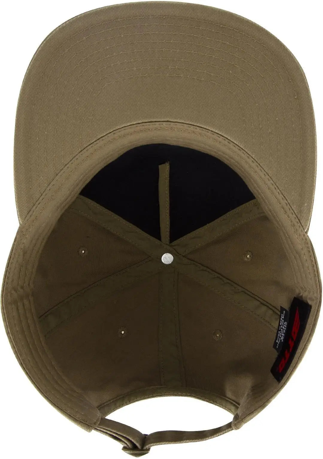 Otto 176-1315 5 Panel Low Profile Dad Cap - Coyote Brown - 6 1/2’’ - 7 5/8’’