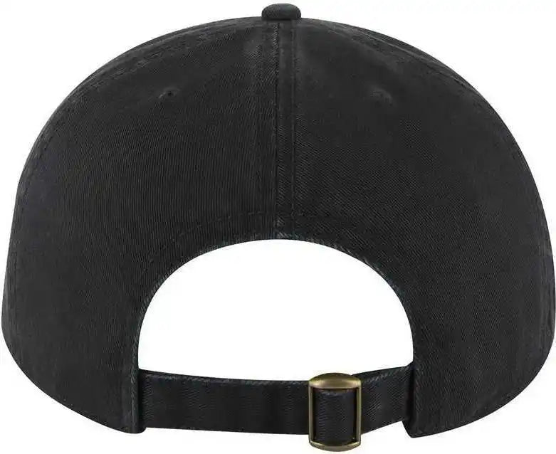 Otto 176 1315 5 Panel Low Profile Style Dad Cap Black / one Size Fits Most