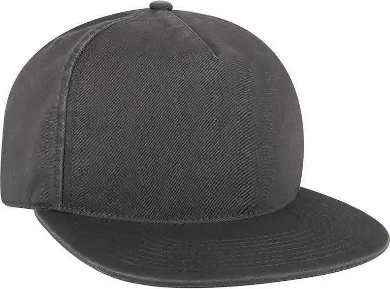 Otto 176 1315 5 Panel Low Profile Style Dad Cap Charcoal Gray Dark / one Size Fits Most