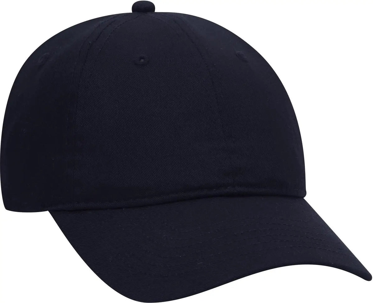 Otto 18-010 6 Panel Low Profile Baseball Cap - Navy - 1/2’’ - 7 5/8’’