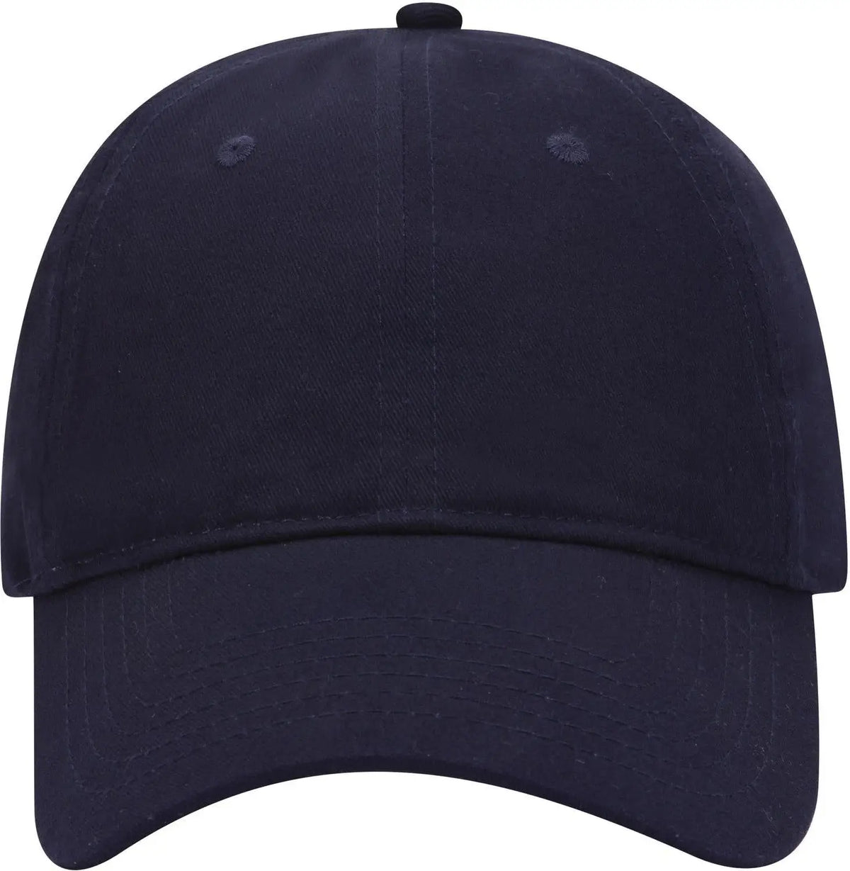 Otto 18-010 6 Panel Low Profile Baseball Cap - Navy - 1/2’’ - 7 5/8’’