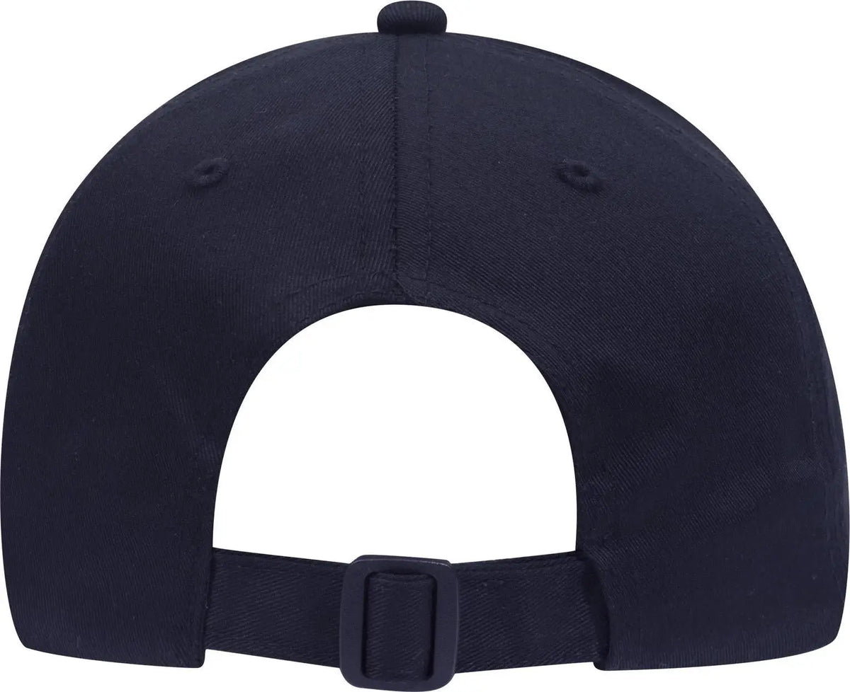 Otto 18-010 6 Panel Low Profile Baseball Cap - Navy - 1/2’’ - 7 5/8’’