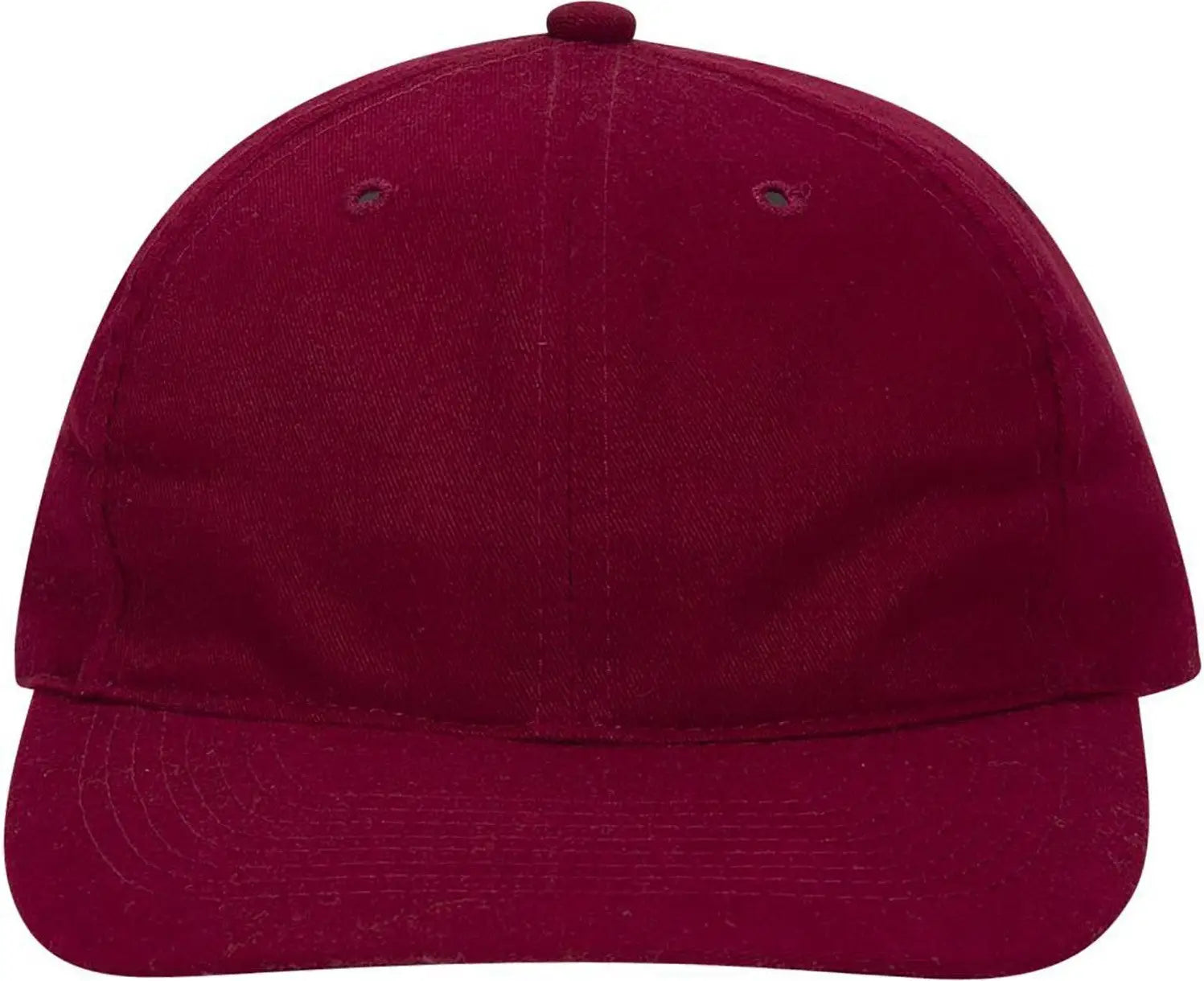 Otto 18-016 6 Panel Low Profile Baseball Cap - Burg. Marn - 1/2’’ - 7 5/8’’