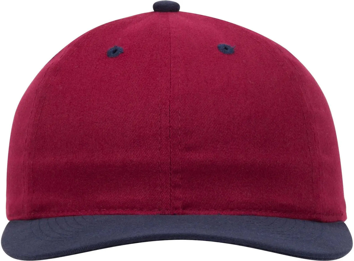 Otto 18-017 6 Panel Low Profile Baseball Cap - Nvy/burg.marn - 1/2’’ - 7 5/8’’