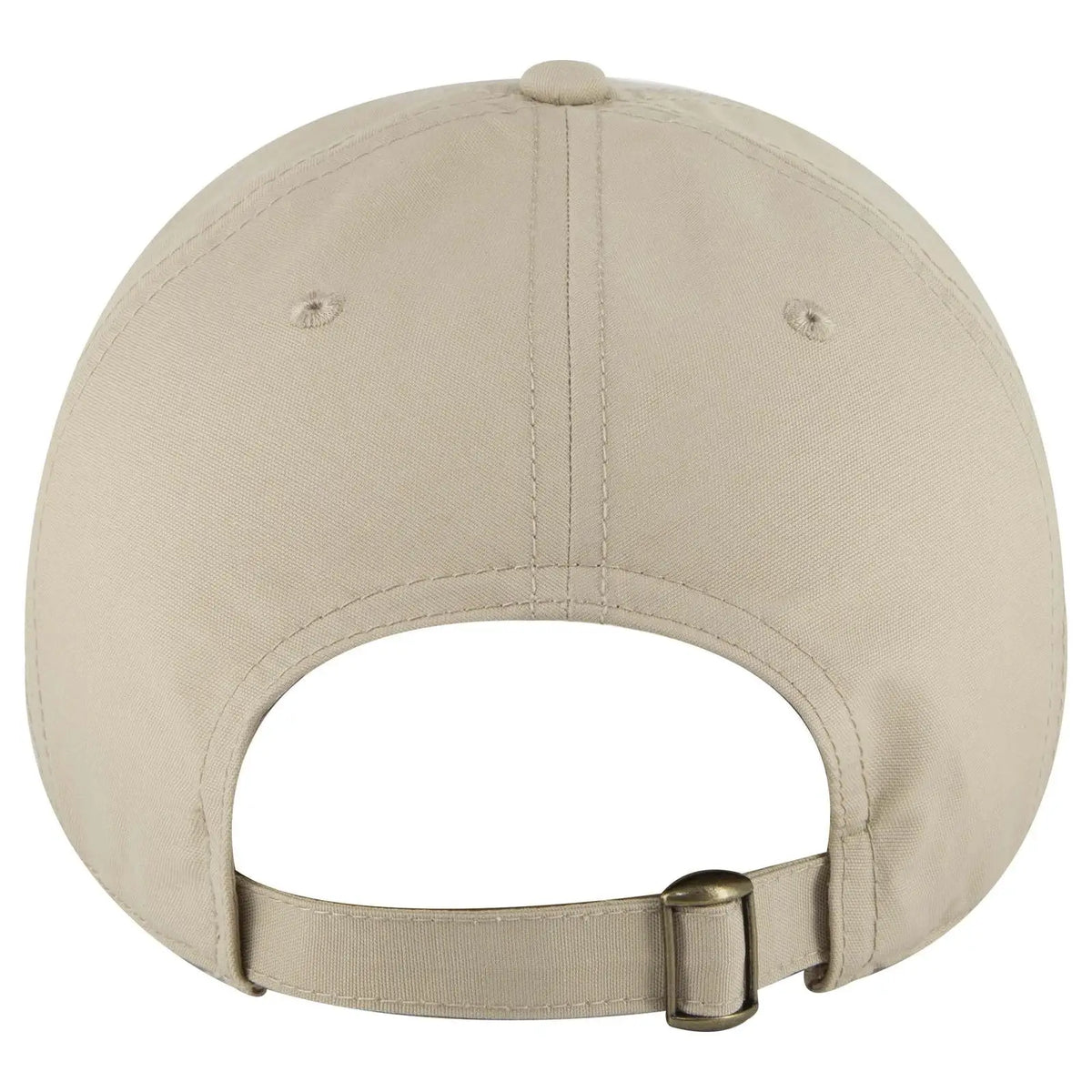 Otto 18-1 6 Panel Low Profile Baseball Cap - Khaki - 7 3/8’’ - 5/8’’