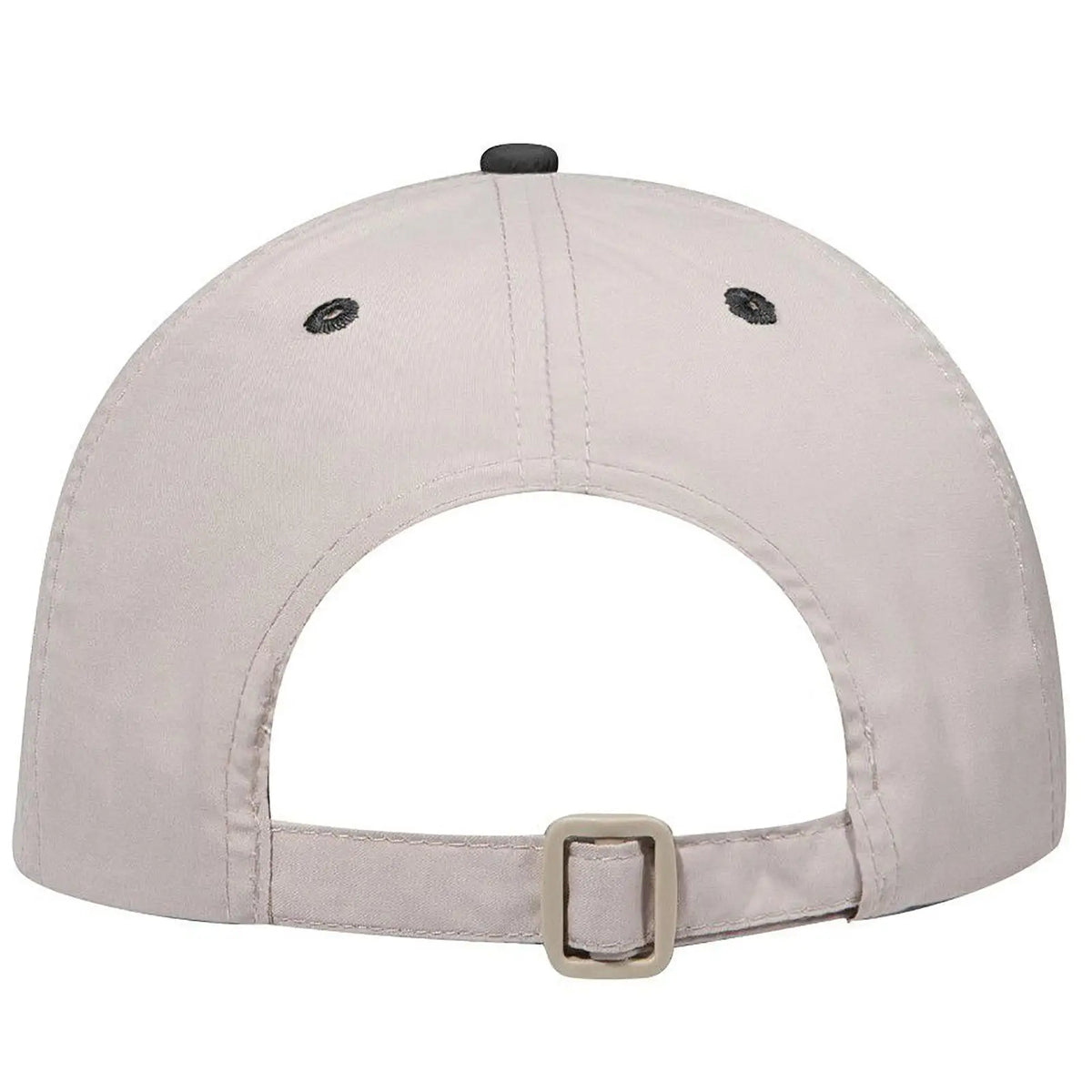 Otto 18-104 6 Panel Low Profile Baseball Cap - Blk/kha - 7 3/8’’ - 5/8’’