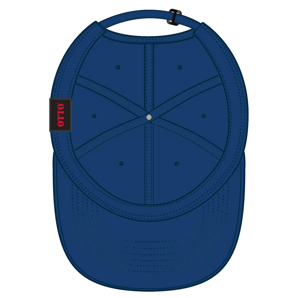 Otto 18-1225 6 Panel Low Profile Dad Cap - Royal