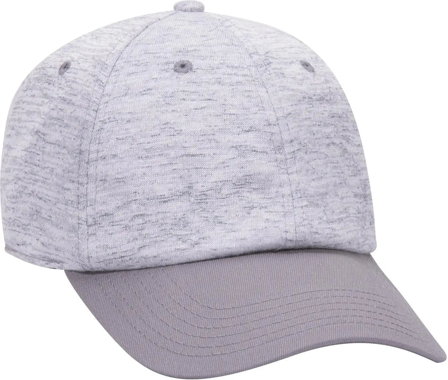 Otto 18-1231a 6 Panel Low Profile Baseball Cap - Gry/h. Gry - 1/2’’ - 7 5/8’’