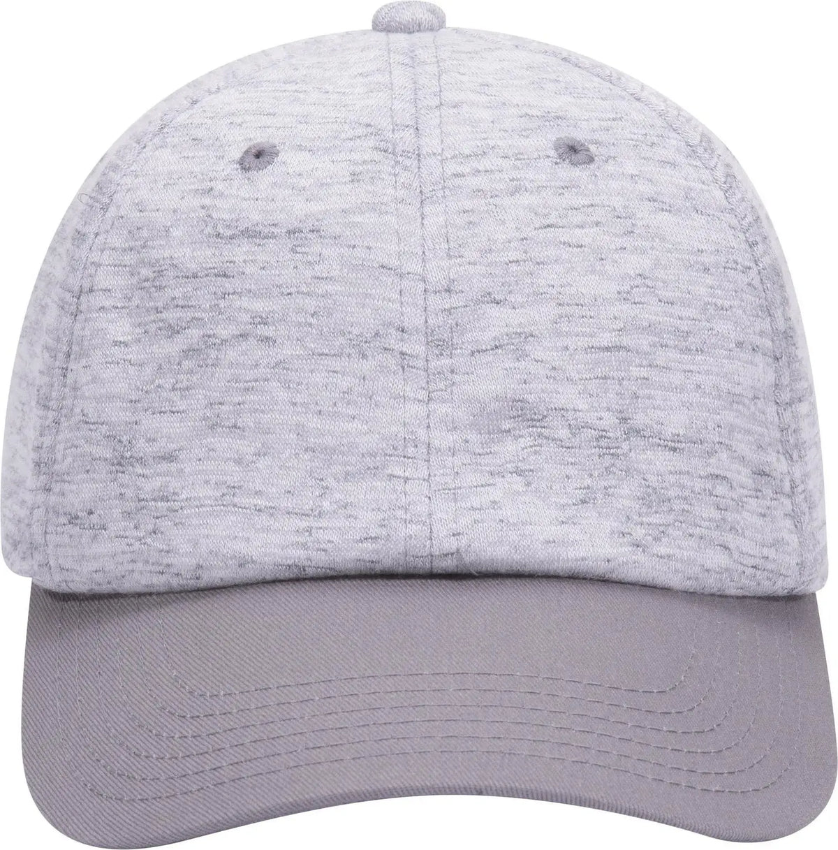 Otto 18-1231a 6 Panel Low Profile Baseball Cap - Gry/h. Gry - 1/2’’ - 7 5/8’’