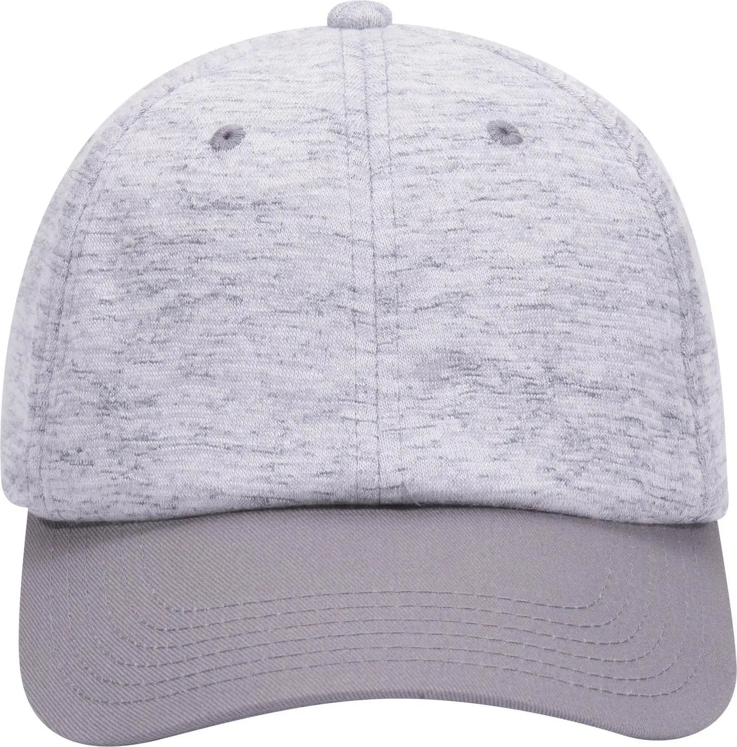 Otto 18-1231a 6 Panel Low Profile Baseball Cap - Gry/h. Gry - 1/2’’ - 7 5/8’’