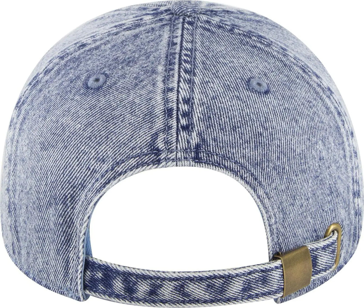 Otto 18-1249 6 Panel Low Profile Dad Cap - Lt. Blue - 1/2’’ - 7 5/8’’