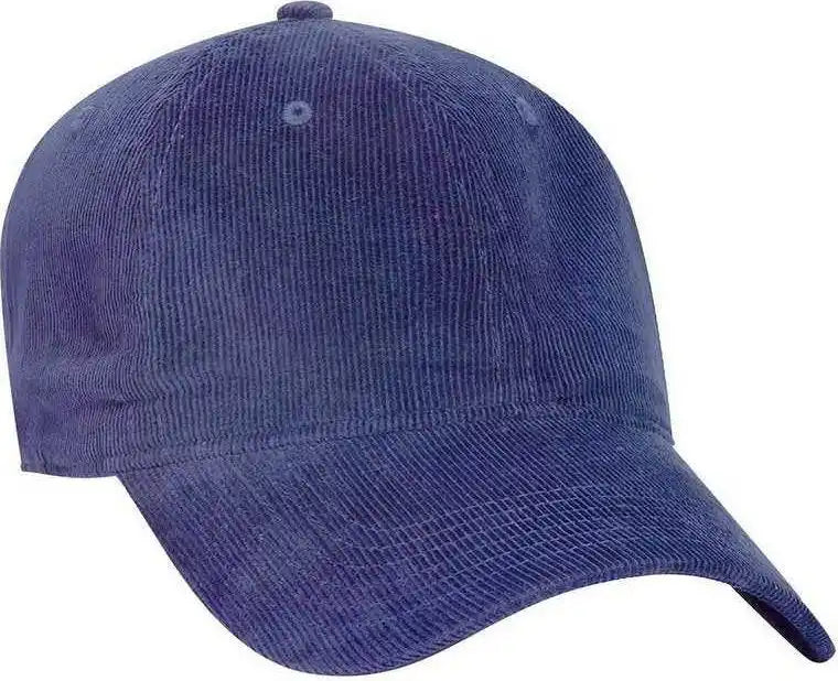 Otto 18-1272 6 Panel Low Profile Baseball Cap - Navy - one Size Fits Most