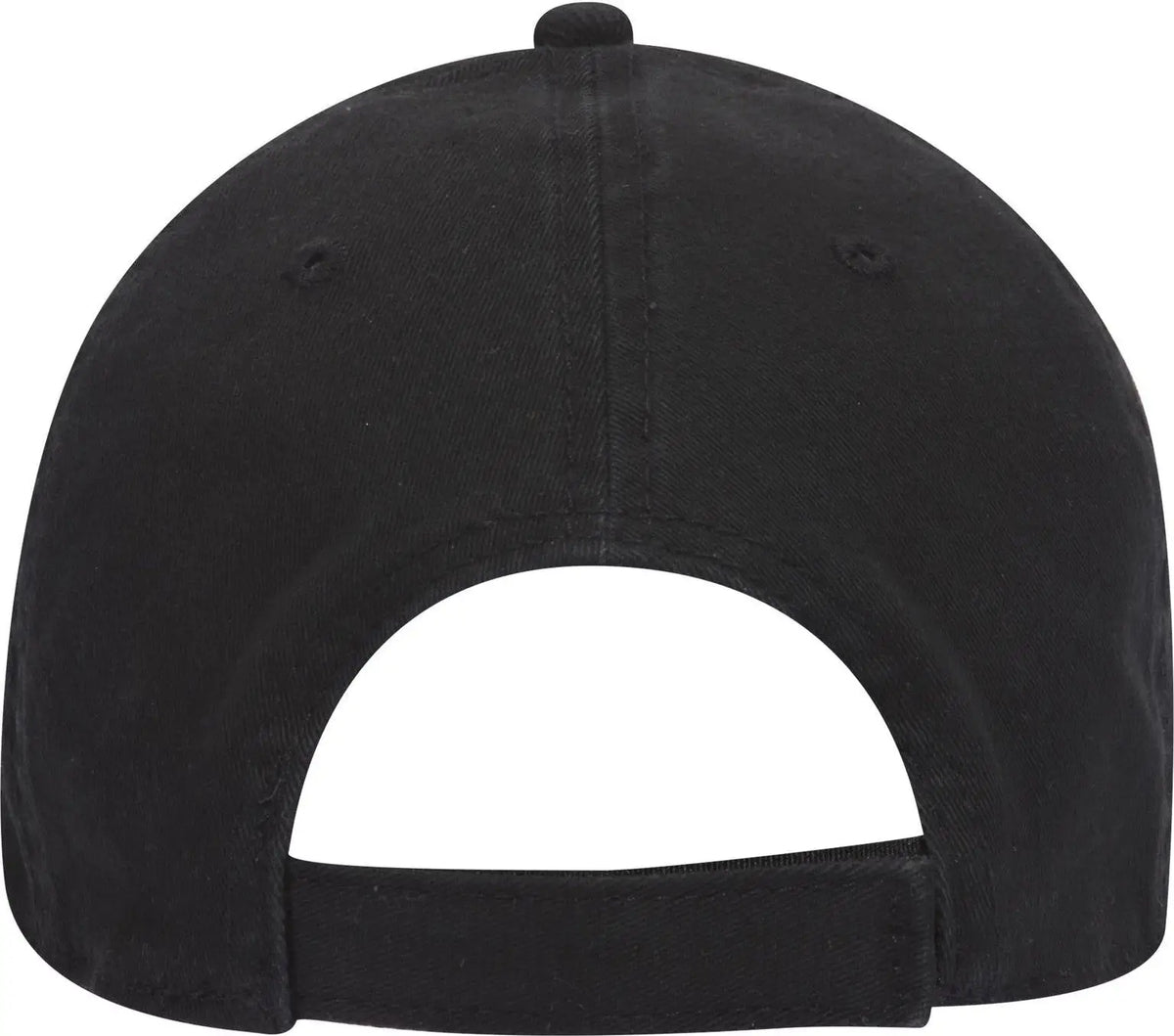 Otto 18-1282 ?Otto Comfy Fit’ 6 Panel Low Profile Dad Cap - Black - 1/2’’ - 7 5/8’’