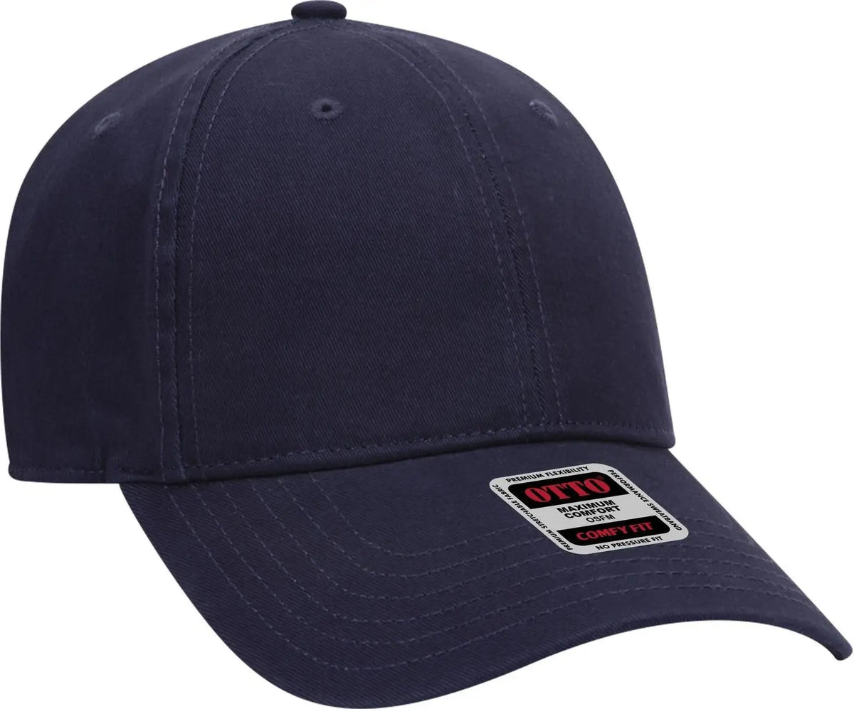 Otto 18-1282 ?Otto Comfy Fit’ 6 Panel Low Profile Dad Cap - Navy - 1/2’’ - 7 5/8’’