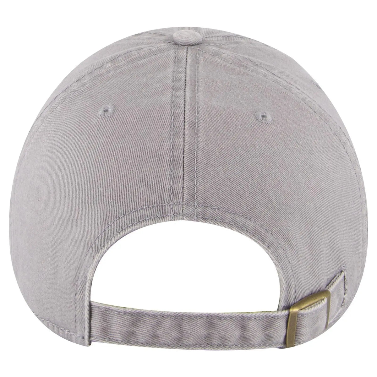 Otto 18-1322 6 Panel Low Profile Dad Cap - Gray - 7 3/8’’ - 5/8’’