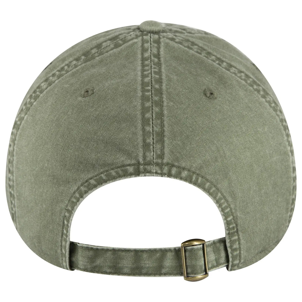Otto 18-201 6 Panel Low Profile Dad Cap - Ol. Green - 7 3/8’’ - 5/8’’