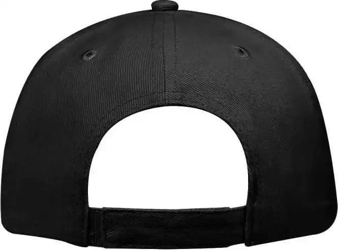 Otto 18-253 Brushed Bull Denim Soft Crown Low Profile Pro Style Cap - Black - one Size Fits Most