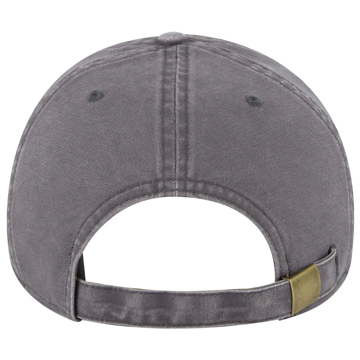 Otto 18-3 6 Panel Low Profile Dad Cap - Char. Gray - 7 3/8’’ - 5/8’’