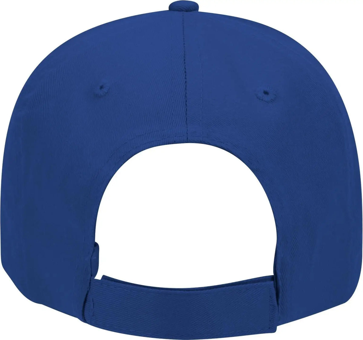 Otto 18-553 6 Panel Low Profile Baseball Cap - Royal - 1/2’’ - 7 5/8’’