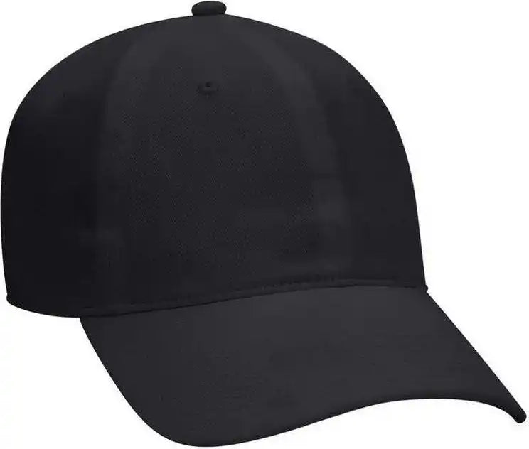 Otto 18 686 6 Panel Low Profile Baseball Cap Black / one Size Fits Most