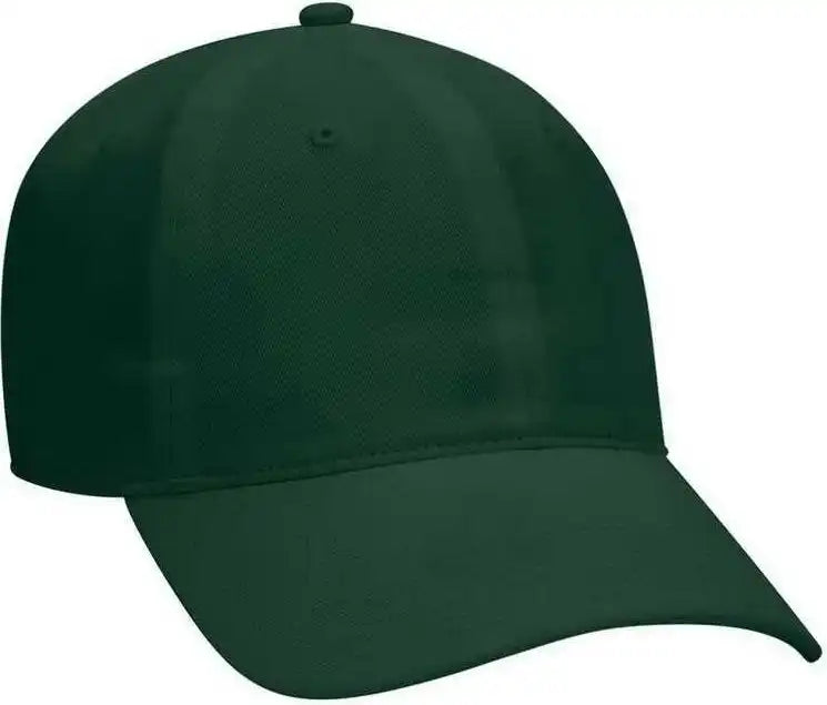 Otto 18-686 6 Panel Low Profile Baseball Cap - Dark Green - Forest / one Size Fits Most