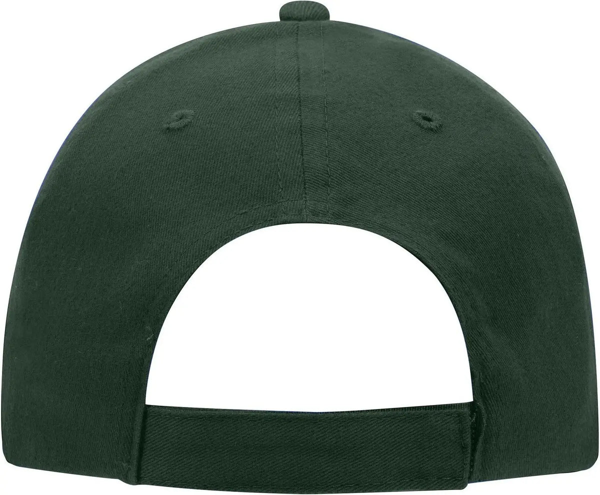 Otto 18-686 6 Panel Low Profile Baseball Cap - Dk. Green - 1/2’’ - 7 5/8’’